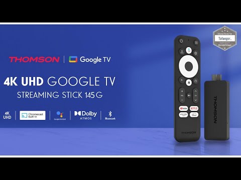 Thomson Streaming Stick 145G - Google TV - Android12 - 2GB Ram & 8GB Rom - Unboxing