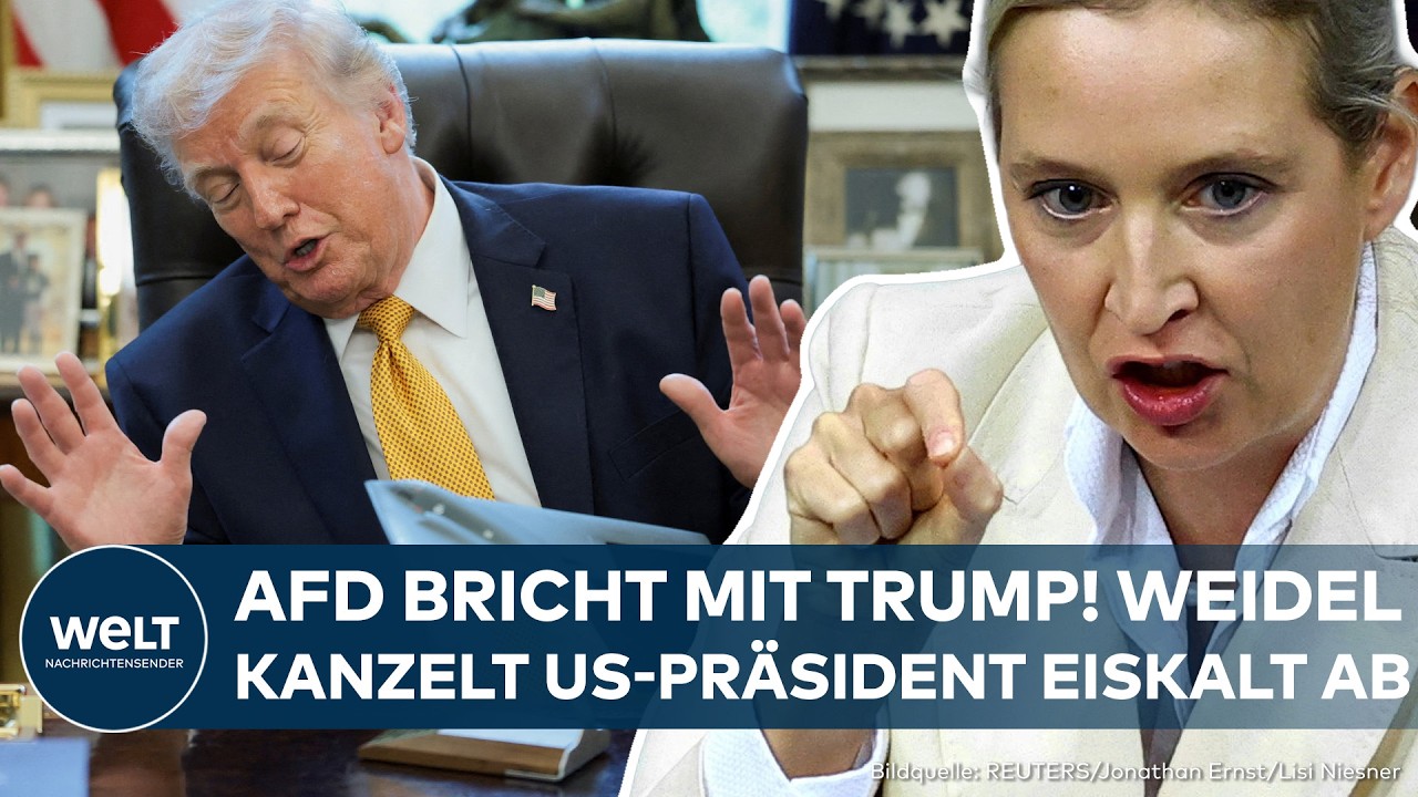 KRIEG GEGEN IRAN: Alice Weidel geht auf Distanz! AfD-Spitze kanzelt Donald Trump eiskalt ab!