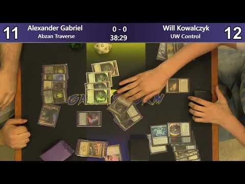 Alexander Gabriel (Abzan Traverse) vs Will Kowalczyk (UW Control) -  Sunday Night Modern 7/7/19