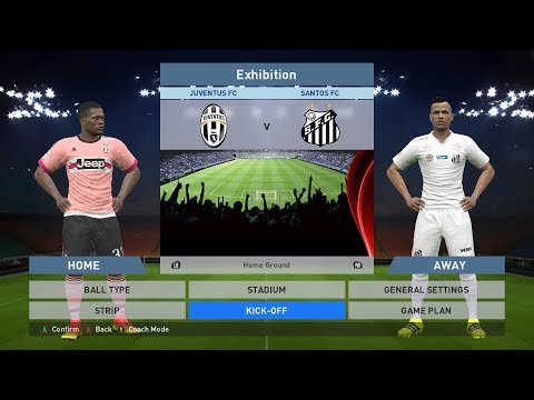 Juventus FC vs Santos FC, Juventus Stadium, PC GAMEPLAY, PCGAMEPLAY, PES 2016, Konami