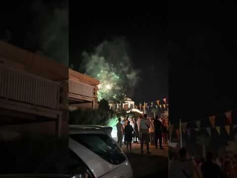 Пасхальный салют на Кипре 🎆 Ларнака