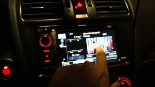 Subaru NAV video playback