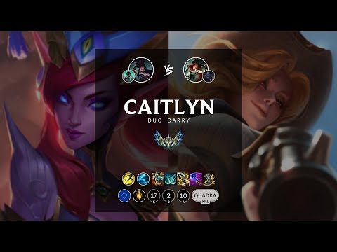 Caitlyn ADC vs Miss Fortune - EUW Challenger Patch 12.20