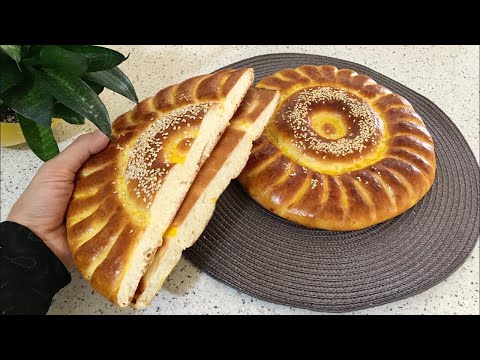 Make the world's cutest homemade bread yourself with simple ingredients! Uzbek bread