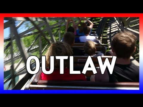 On-ride point of view of Outlaw