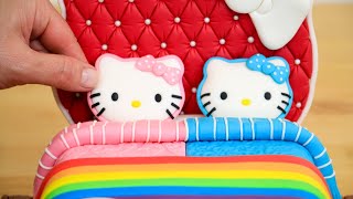DIY Hello Kitty Bed Cake | Creative Idea For Family