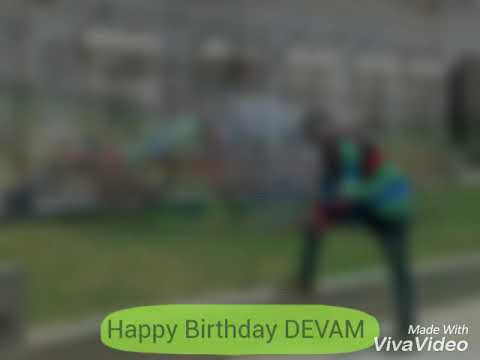 Happy Birthday to Devam