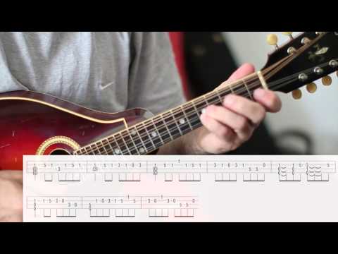 Irish mandolin lessons. Dowd's Favourite (reel)