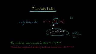 Multifactor Models