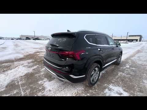 2022 Hyundai Santa Fe Preferred AWD in Black for sale at Selkirk GM in Selkirk, MB