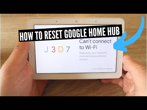 How To Factory Reset Google Home Hub