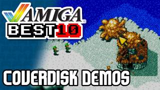 Amiga Best 10 | Coverdisk Demos #retrogaming
