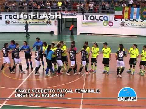 TELE UMBRIA VIVA TG "TERNANA FUTSAL FEMMINILE - LAZIO FEMMINILE" 05 06 15