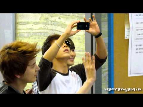 [Fancam] 120720 Sukira Sungmin & Donghae - 성민이랑 동해랑~♥