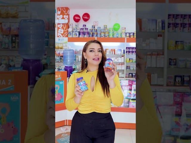 Vídeo relacionado con Gominolas Multivitaminas y Omega 3 6 9 Para Niños, 16 Vitaminas y Minerales - Sabor Frambuesa y Naranja 120 Unidades - El Yodo Contribuye al Crecimiento Normal de los Niños, Bajas en Azúcar