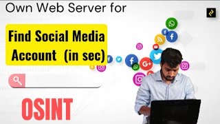 Host your own fast OSINT username search web-server