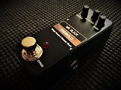 Mr Black Mini Tremolo Demo