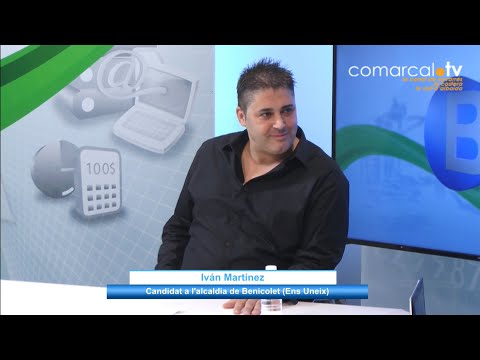 Entrevista a Ivan Martínez Iván Martínez; candidat a alcalde de Benicolet