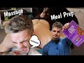 Full Day Of Eating Musclefood + Sports Massage With Trigger Point Needles