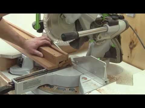 L'gosseux d'bois Ep 81-  Le meuble de ma scie à onglet - partie 3