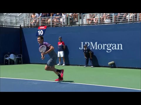 US Tennis Throwback: Taylor Fritz vs. Baghdatis