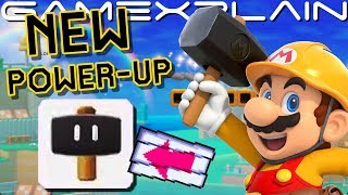 NEW Hammer Power-Up Revealed in Japanese Super Mario Maker 2 Direct