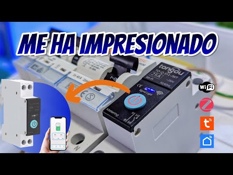 Perfect for electrical panels! Smart switch with energy consumption measurement ⚡