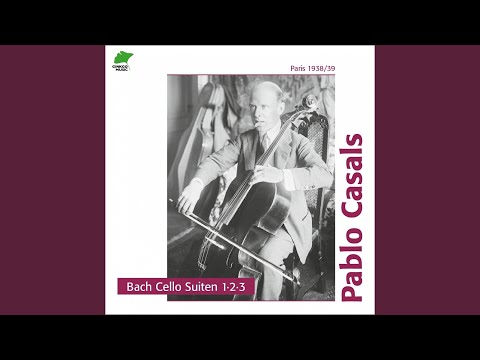 Cello Suite No. 1, in G Major, BWV 1007: I. Prelude - Moderato