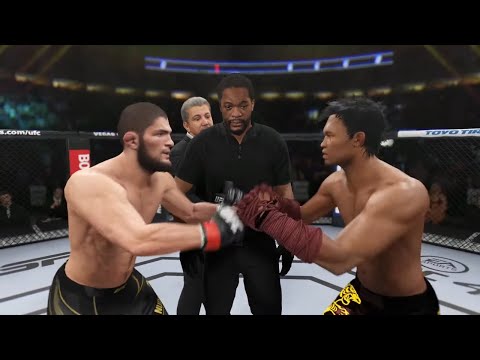 Khabib vs. Buakaw Banchamek - EA Sports UFC 4 - Champion Fight