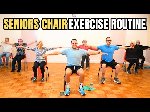 Simple Chair Exercise Routine for Seniors Over 60
