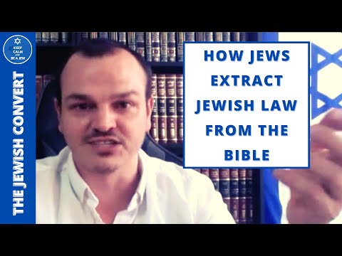 How JEWS Get JEWISH LAW from The BIBLE