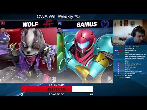 CWA Wifi Weekly 05 - Chichon (Wolf, Pichu) vs Jewls (Samus) Winners Finals