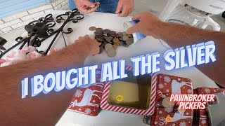I Bought Every (*Morgan & Peace Dollar*) He Had at His Yard Sale