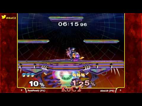Kings of Cali 2 - PewPewU (Marth) Vs. Alex19 (Fox) - Pools Round 2