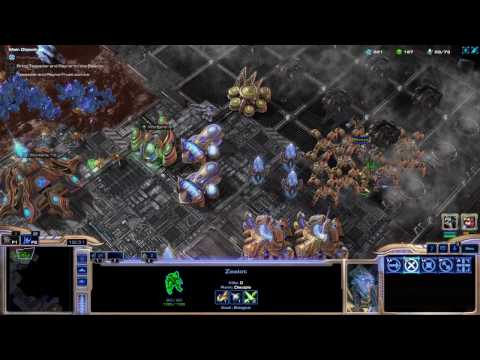 StarCraft Mass Recall Protoss Mission 4 The Hunt For Tassadar
