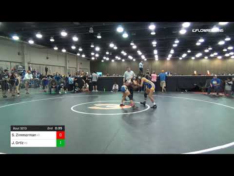 101 Lbs Consolation Sarah Zimmerman Team Kansas Vs Josiah Ortiz Team Kansas