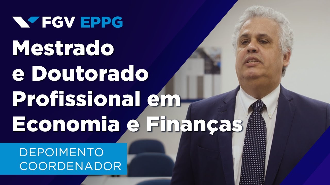 MDPE | Mestrado e Doutorado Profissional em Economia e Finanças