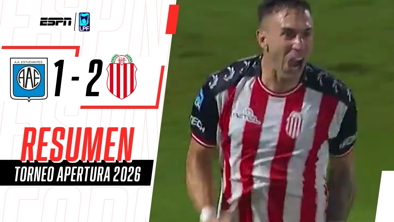 EL GOL DE BRIASCO FUE DETERMINANTE EN LA VICTORIA DEL GUAPO | Estudiantes RC 1-2 Barracas | RESUMEN