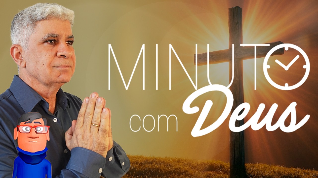 JESUS CAMINHA AO SEU LADO - Minuto com Deus de Hoje