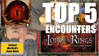 Top 5 MEMORABLE Encounter Cards From The Lord of the Rings: The Card Game Core Set