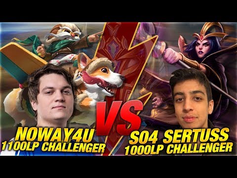 Noway4u vs S04 Sertuss: Corki vs Le Blanc Midlane [League of Legends]