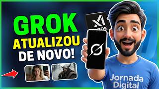 😱 GROK ATUALIZOU e está INSANO! Crie vídeos de 15 Segundos GRÁTIS!