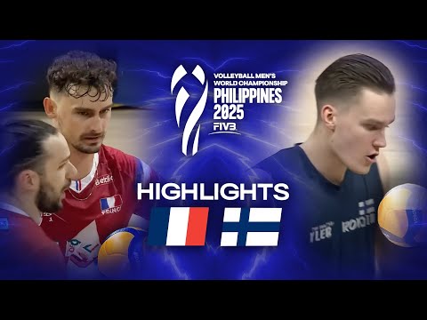 France 🇫🇷 vs. Finland 🇫🇮 - Highlights | Men's World Championships 2025