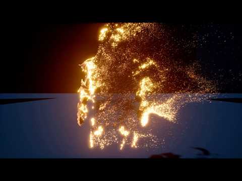 Ue4 FX Niagara staticKnightDisintegration