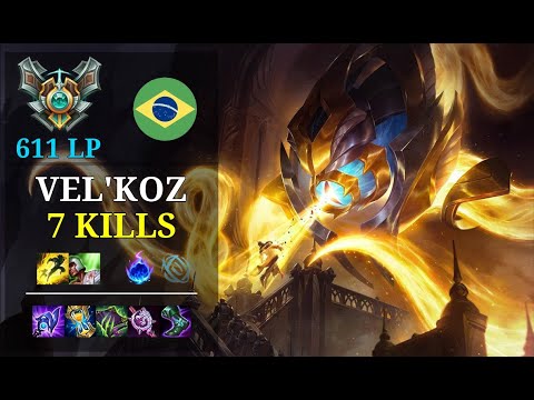 Vel'Koz Bot vs Draven - 7 kills - Sorahed BR Grandmaster (611 LP) Patch 11.5