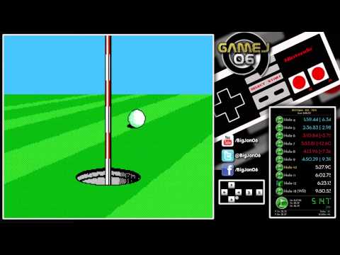 NES Open Tournament Golf - U.K. 18 Hole - 9:47.04 (WR)