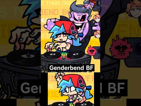 Cute Gender Swap BF Animations | FNF GF/Girlfriend Mode Update (Friday night funkin') #fnf #shorts