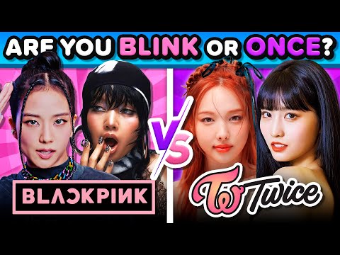 BLACKPINK vs TWICE: Are You a BLINK or ONCE? 🩷💜 | KPOP QUIZ GAME