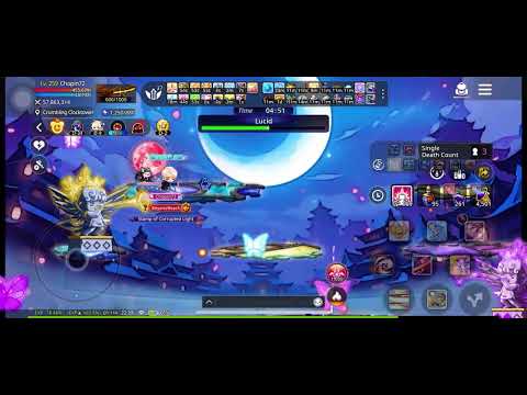 Maplestory M, Hayato 230m mdc solo C.lucid. 