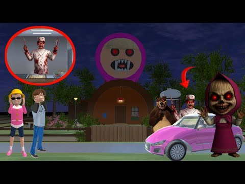Fake Ghost Marsha And Bear Kidnap Mio And Ghost Chef Yuta Angry Sakura School Simulator